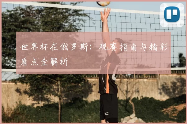 世界杯在俄罗斯：观赛指南与精彩看点全解析