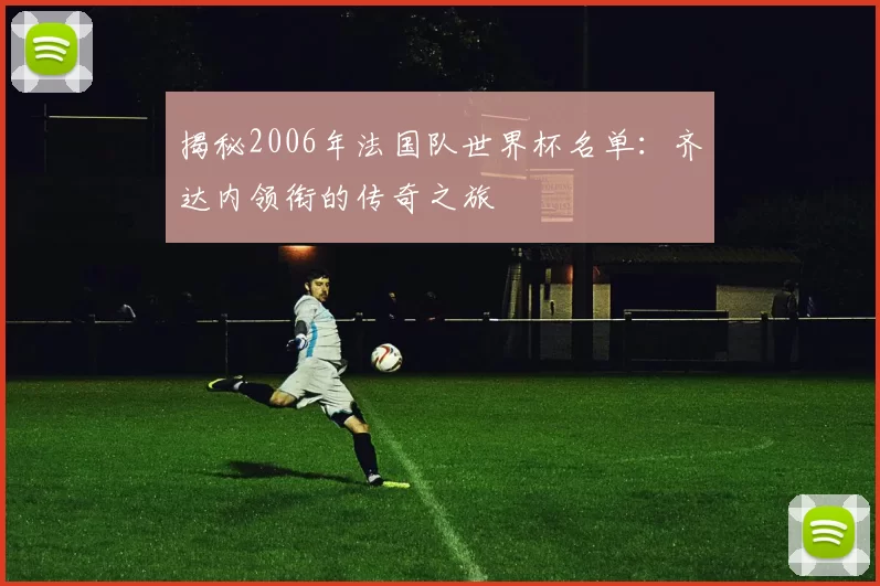 揭秘2006年法国队世界杯名单:齐达内领衔的传奇之旅