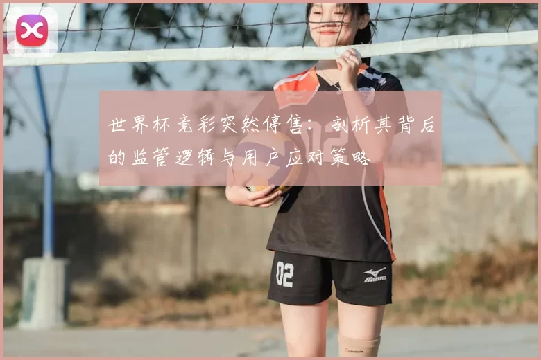 世界杯竞彩突然停售：剖析其背后的监管逻辑与用户应对策略